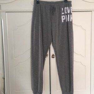 Victoria Secret PINK Gray Sweatpants